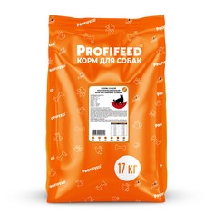 Корм сухой Profifeed для активных собак, 17кг