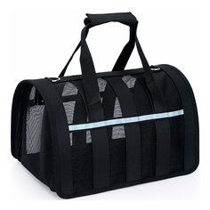 Переноска-сумка Pets & Friends для кошек и собак, черная, 25х23х41 см