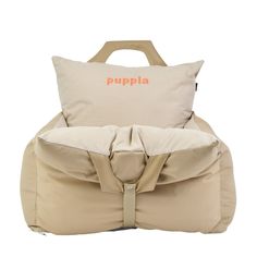 Автокресло для собак PUPPIA Car Seat, бежевое, 48х46х43см, M