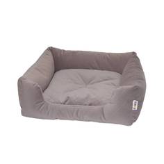 Лежак для животных FOXIE Colour Real 70х60х18см серый