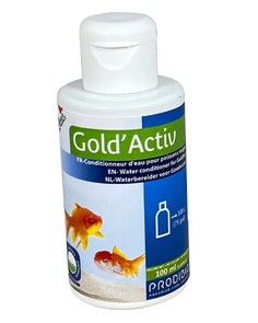 Кондиционер водопроводной воды GoldActiv для золотых рыбок, 100мл Prodibio