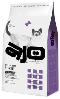 Сухой корм для кошек AJO Cat Sense, при чувствительном пищеварении, 10 кг