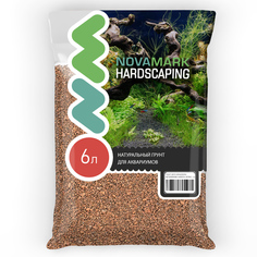 Грунт для аквариума NOVAMARK HARDSCAPING Лавовая крошка 1-3 мм, 6л