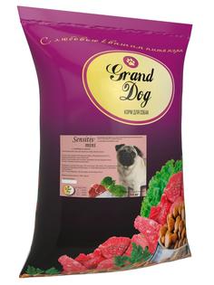 Корм сухой для собак Grand Dog Sensitiv Mini с Ягненком для малых пород 10кг