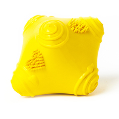 Игрушка для собак мяч Играй Гуляй, Дикий попрыгун, 5 см, желтый