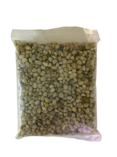 Морская жемчужная галька KIMANI для аквариумов, фракция 3-10 мм, 1 кг