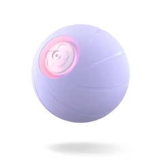 Игрушка для собак Cheerble мяч интерактивная, каучуковая, фиолетовый, 5.6 см
