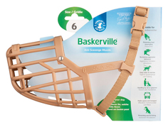 Намордник для собак Company of Animals Baskerville Anti Scavenge, Size 6, пластик, 7х28см