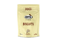 Лакомство для собак Ami Biscuits печенье гипоаллергенное, растительное, ваниль 500 гр