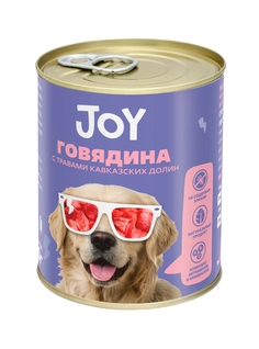 Консервы для собак Joy Говядина с травами, беззерновые, 340 г J.O.Y.