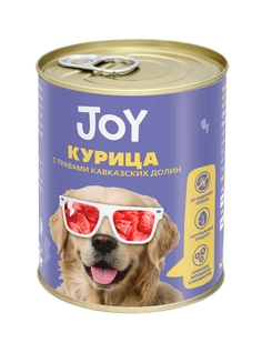 Консервы для собак Joy Курица с травами, беззерновые, 340 г J.O.Y.