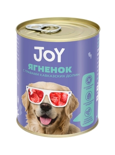 Консервы для собак Joy Ягненок с травами, беззерновые, 340 г J.O.Y.