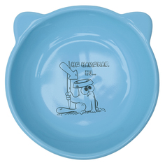 Миска для домашних животных BelaHome PH10287blue круглая, 12 см