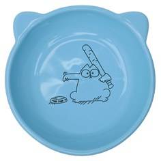 Миска для домашних животных BelaHome PH09902blue круглая