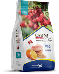 Сухой корм для кошек CARNI LIFE Adult Рыба с апельсином и клюквой, 1.5 кг