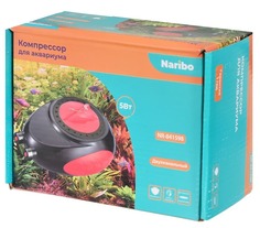 Компрессор для аквариума Naribo с регулятором потока, 5 Вт, 2?3 л/мин
