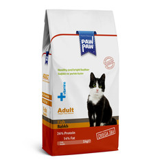 Сухой корм для кошек Pawpaw Adult Cat Food with Fish с рыбой, 1 кг