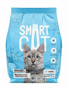 Сухой корм для кошек Smart Cat для стерилизованных с лососем, 400 г