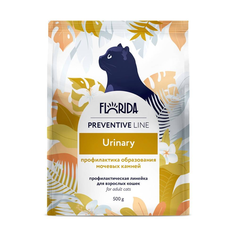 Сухой корм для кошек Florida Preventive Line Urinary при МКБ, с курицей, 500 г