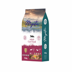 Сухой корм для кошек Mystic Adult Cat Food Gourmet с курицей, 15 кг