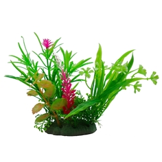 Искусственное растение для аквариума Ripoma Кустик, 00116685 7х12 см