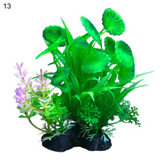 Искусственное растение для аквариума Ripoma Кустик, 00116709 8х5х14 см