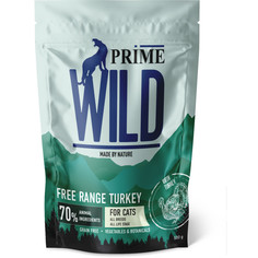 Сухой корм для кошек Prime Wild GF Free Range, с индейкой, 500 г P.R.I.M.E.