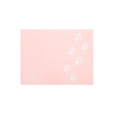 Коврик под миску для животных SCRUFFS Placemat, розовый, 40х30 см