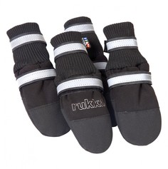 Обувь для собак RUKKA Winter Termal shoes 2, черный, 4 шт