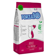 Сухой корм для кошек Forza10 Cat Maintenance Adult Anatra, с уткой, 1 кг