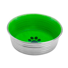 Миска для животных Mr.Kranch Cyclo с керамическим покрытием, 1.9 л, зеленая