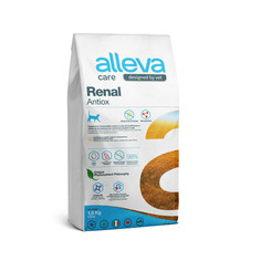 Сухой корм для кошек Alleva Care Cat Adult Renal-Antiox для почек, с рыбой, 1.5 кг