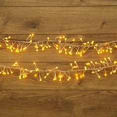 Световая гирлянда новогодняя Neon-Night Мишура LED 885461 303-601 3 м желтый