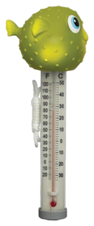 Kokido, Термометр-игрушка Рыбка Фугу для измерения температуры воды в бассейне, AQ12170