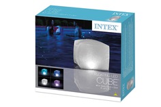 Подсветка для бассейна "Плавающий куб", 23x23x22 см, арт. 28694 Intex