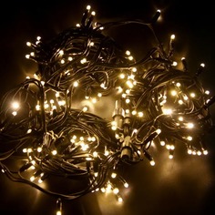 Световая гирлянда новогодняя Neon-Night Модульная Дюраплей 315-516 10 м белый теплый