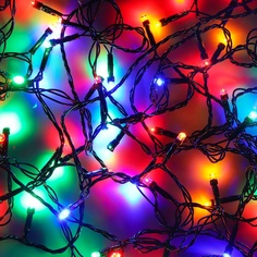 Световая гирлянда новогодняя Сноу бум 9 м разноцветный