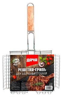 Решетка-гриль Дача D-G07 объемная 240 х 310 мм