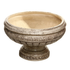 Цветочное кашпо Сократ Римское 60 л бежевый 1 шт.