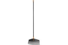 Грабли Fiskars для листьев большие черные 170 х 52 см