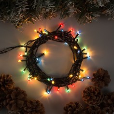 Световая гирлянда новогодняя Luazon Lighting нить Р00011586 3,5 м разноцветный