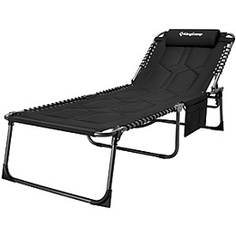 Шезлонг King Camp 2021 Bavaria Cozy Cot черный