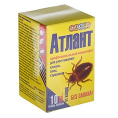 Средство от тараканов, блох, клопов, и крысиных клещей Атлант 5 г Atlant