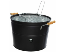 Портативный гриль ВЕДЁРКО BBQ-STYLE, сталь, чёрный, 33x40x24 см Kaemingk
