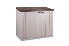 Toomax, Италия Ящик пластиковый TOOMAX Wood Style 842л СЕРЫЙ/КОРИЧНЕВЫЙ