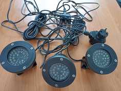 Jebao PL3 -3 LED светодиодная надводно/подводная подсветка 3 х 3.6 Вт, габ. 150х145 мм No Brand