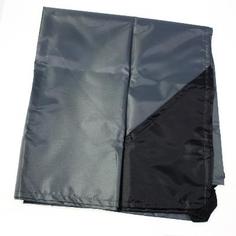 Коврик для пляжа и пикника с карманами Beach Mat, 2 местный 140x200 см, в чехле, Темно-сер No Brand