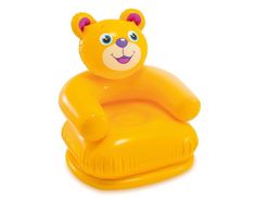 Надувное кресло Intex Happy animal chair медвежонок 68556-мед 65x64x79 см