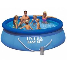 Бассейн надувной круглый INTEX EASY SET 28132NP