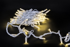 Световая гирлянда новогодняя Sneha a-026 ww 1397706 10 м белый теплый